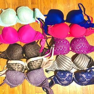 Lot of 10 Victoria’s Secret Bras